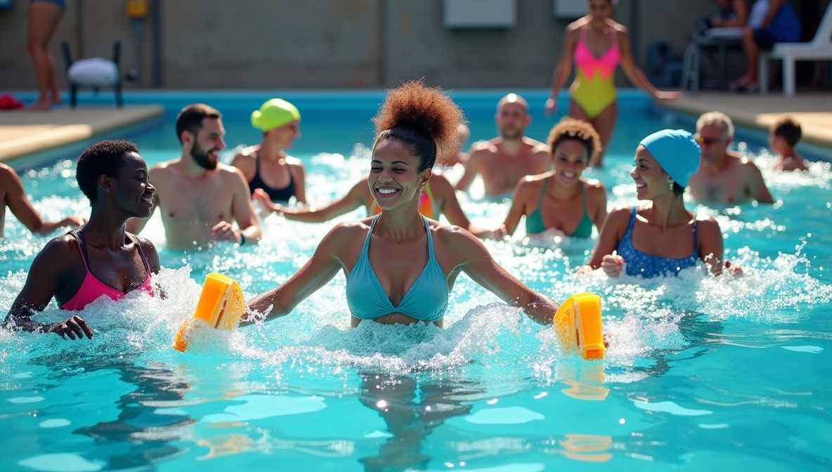 Aqua Power Aqua Power strength training session